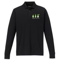 Gnome One Fights Alone Mental Health Awareness Green Ribbon Performance Long Sleeve Polo