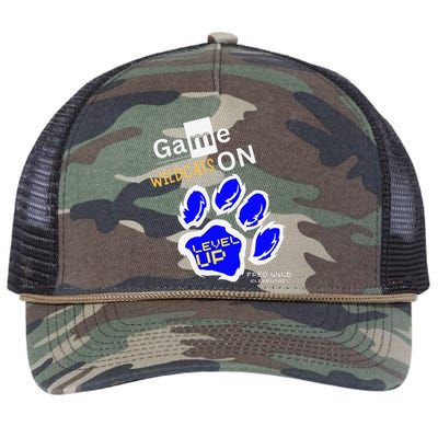 Game On Fwe Retro Rope Trucker Hat Cap