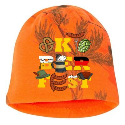 German Oktoberfest Funny Oktoberfest Costume Oktoberfest Kati - Camo Knit Beanie