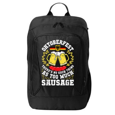 German Oktoberfest Funny Octoberfest Party Women Germany City Backpack