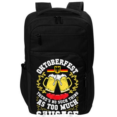 German Oktoberfest Funny Octoberfest Party Women Germany Impact Tech Backpack