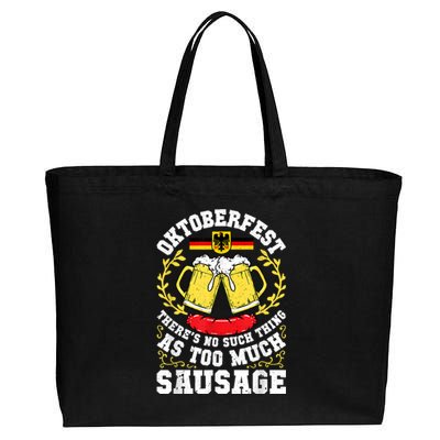 German Oktoberfest Funny Octoberfest Party Women Germany Cotton Canvas Jumbo Tote