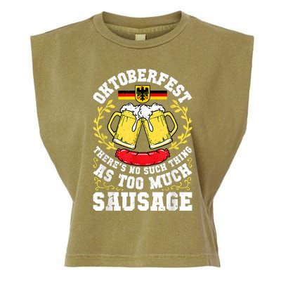 German Oktoberfest Funny Octoberfest Party Women Germany Garment-Dyed Women's Muscle Tee