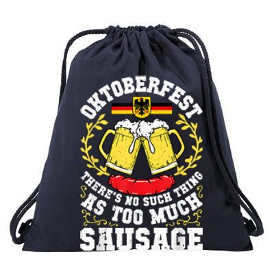 German Oktoberfest Funny Octoberfest Party Women Germany Drawstring Bag