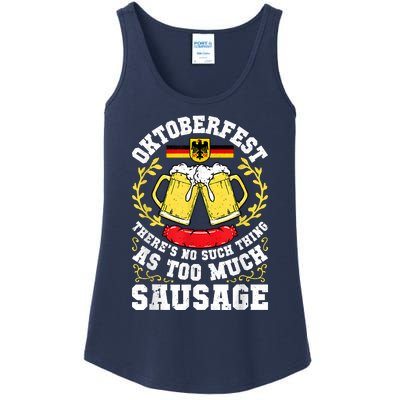 German Oktoberfest Funny Octoberfest Party Women Germany Ladies Essential Tank