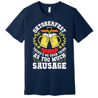 German Oktoberfest Funny Octoberfest Party Women Germany Premium T-Shirt