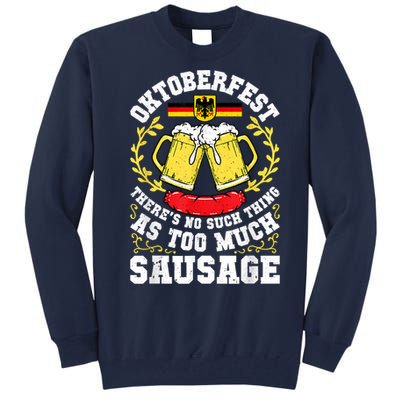 German Oktoberfest Funny Octoberfest Party Women Germany Tall Sweatshirt