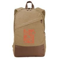 Goodness Of God Is All Around Us Cotton Canvas Backpack