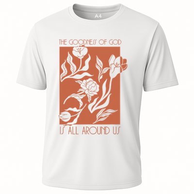 Goodness Of God Is All Around Us Performance Shirt