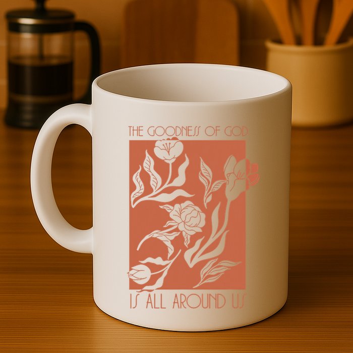 Goodness Of God Is All Around Us Mug
