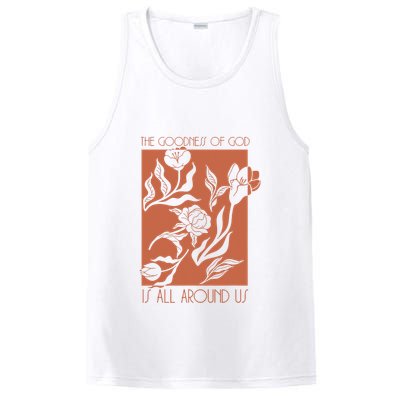 Goodness Of God Is All Around Us PosiCharge Competitor Tank