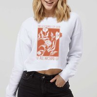 Goodness Of God Is All Around Us Cropped Pullover Crew