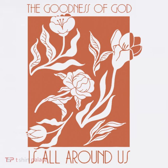 Goodness Of God Is All Around Us Short Acrylic Beanie