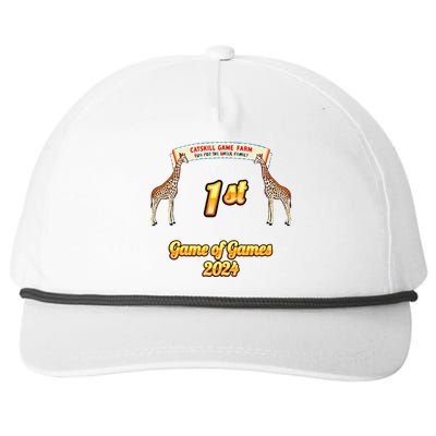 Game Of Games Champ Snapback Five-Panel Rope Hat