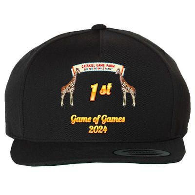 Game Of Games Champ Wool Snapback Cap