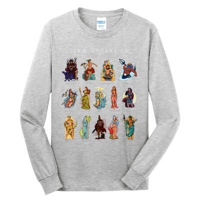 Gods Of Greek Mythology Tall Long Sleeve T-Shirt