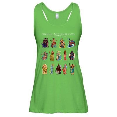 Gods Of Greek Mythology Ladies Essential Flowy Tank