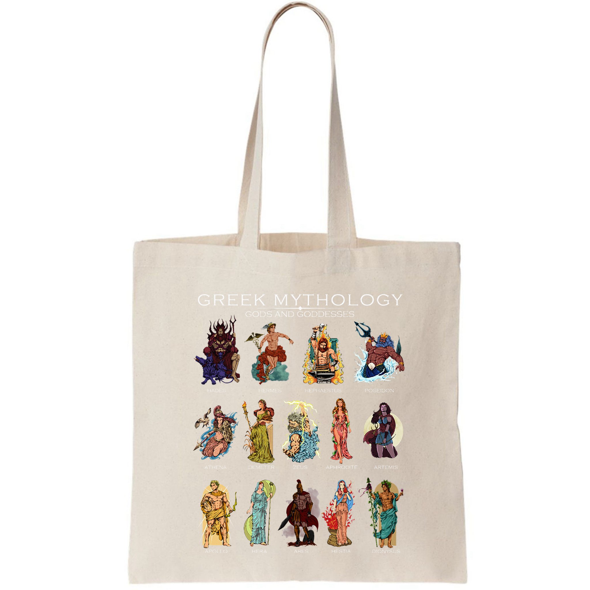 Gods Of Greek Mythology Bag
