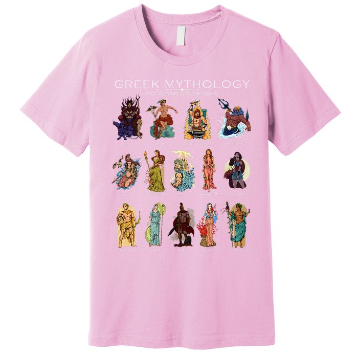 Gods Of Greek Mythology Premium T-Shirt