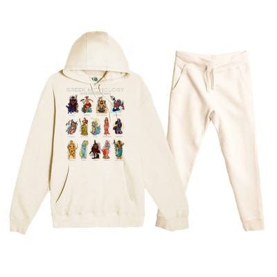 Gods Of Greek Mythology Premium Hooded Sweatsuit Set