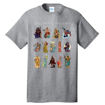 Gods Of Greek Mythology Tall T-Shirt