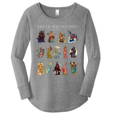 Gods Of Greek Mythology Women's Perfect Tri Tunic Long Sleeve Shirt