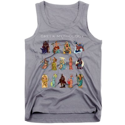 Gods Of Greek Mythology Tank Top