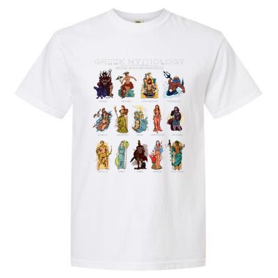 Gods Of Greek Mythology Garment-Dyed Heavyweight T-Shirt