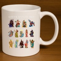Gods Of Greek Mythology 11oz C Handle Ceramic Mug