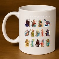 Gods Of Greek Mythology 11oz C Handle Ceramic Mug