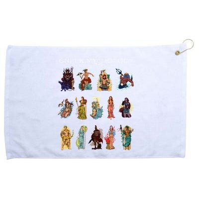 Gods Of Greek Mythology Grommeted Golf Towel