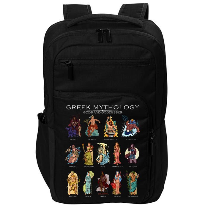 Gods Of Greek Mythology Impact Tech Backpack