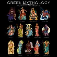 Gods Of Greek Mythology Impact Tech Backpack