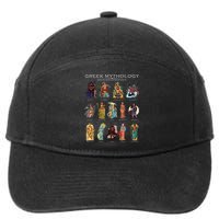 Gods Of Greek Mythology 7-Panel Snapback Hat