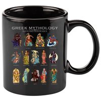 Gods Of Greek Mythology 11oz C Handle Ceramic Mug