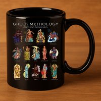 Gods Of Greek Mythology 11oz C Handle Ceramic Mug