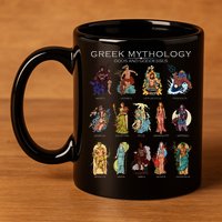 Gods Of Greek Mythology 11oz C Handle Ceramic Mug