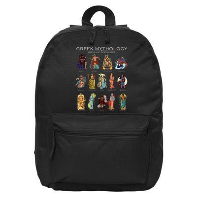Gods Of Greek Mythology 16 in Basic Backpack