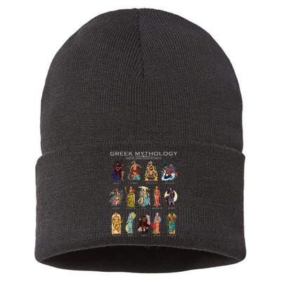 Gods Of Greek Mythology Sustainable Knit Beanie