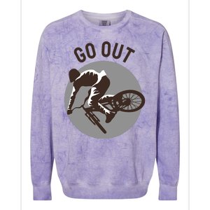 Go Out Colorblast Crewneck Sweatshirt