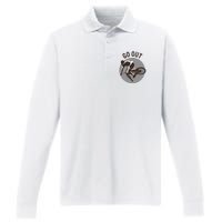 Go Out Performance Long Sleeve Polo