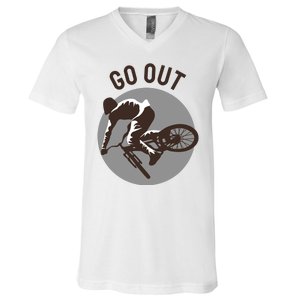 Go Out V-Neck T-Shirt