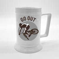 Go Out Beer Stein