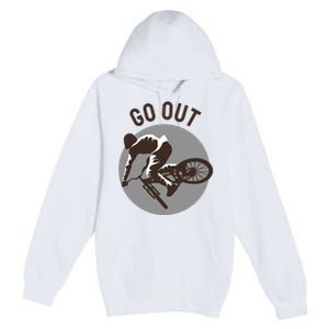 Go Out Premium Pullover Hoodie