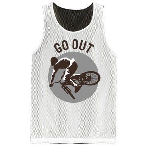 Go Out Mesh Reversible Basketball Jersey Tank