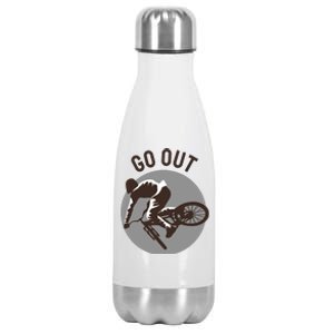 Go Out Stainless Steel Insulated Water Bottle