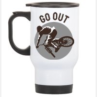 Go Out Stainless Steel Travel Mug