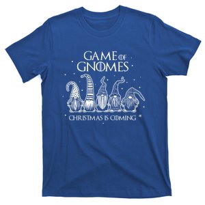 Game Of Gnomes Christmas Is Coming Funny Three Gnomes Xmas Cool Gift T-Shirt