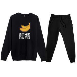 Game Over Premium Crewneck Sweatsuit Set