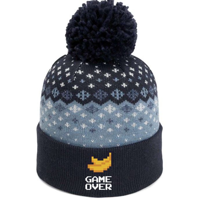 Game Over The Baniff Cuffed Pom Beanie